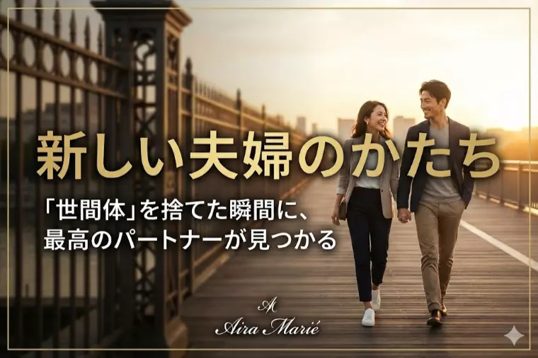 新しい夫婦のかたち　「世間体」を捨てた瞬間に…