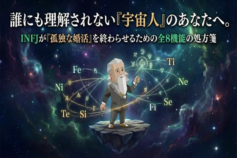 理解されないINFJへ。全8機能で孤独を卒業する処方箋