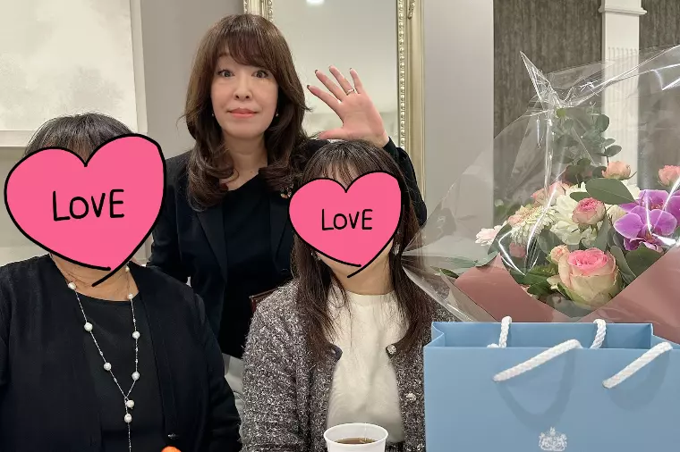 30代後半女性の1年婚活！お母様も一緒の成婚お祝い会💓