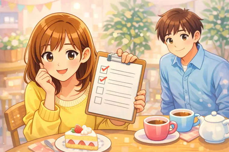 迷える女性へ　成婚できるか！？婚活チェックシート