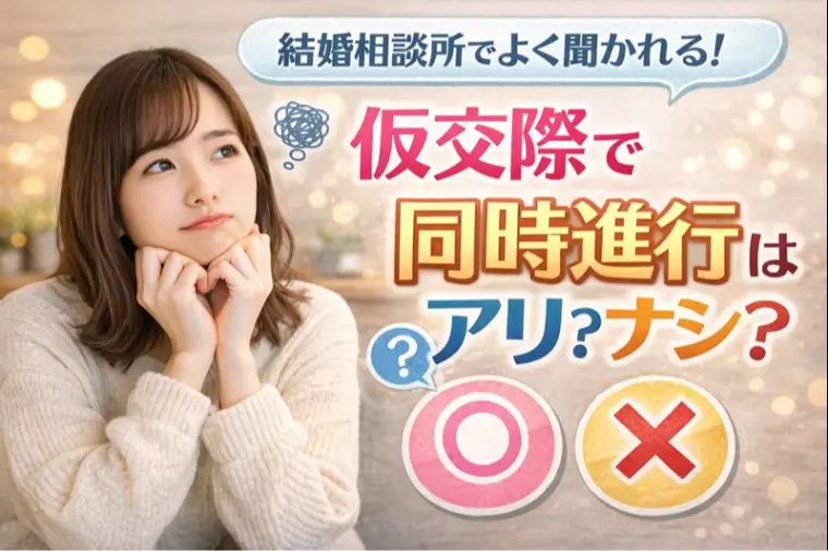 仮交際で同時進行はアリ？ナシ？