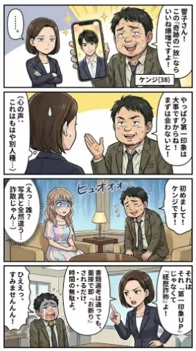 アットブライダル銀座「「奇跡の一枚」は命取り！写真詐欺が招くお見合いの悲劇」- 2