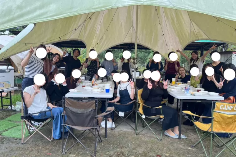 恒例のバーベキュー女子会開催しました♪