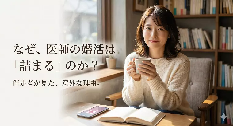 【併走者はミタ】なぜ、医師の婚活が「詰まる」意外な理由？