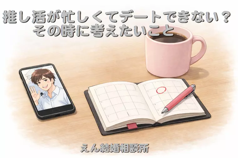 【推し活が忙しくてデートできない？その時に考えたいこと】