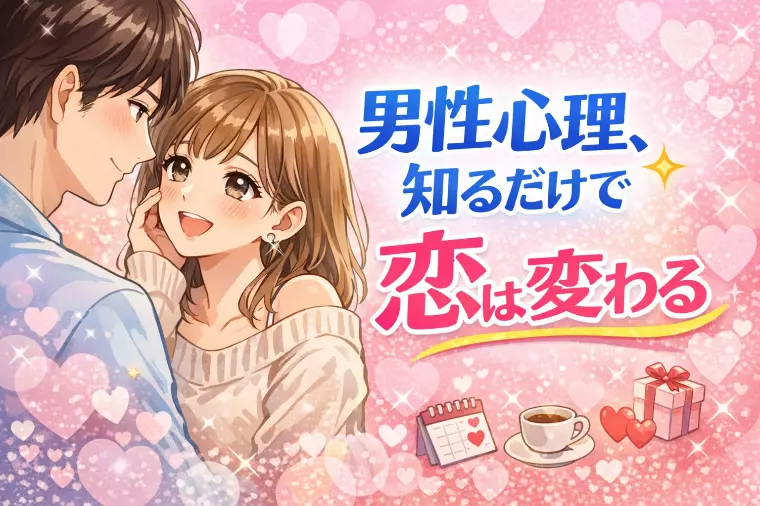 男性心理がわかると恋愛は変わる！愛される女性になる方法
