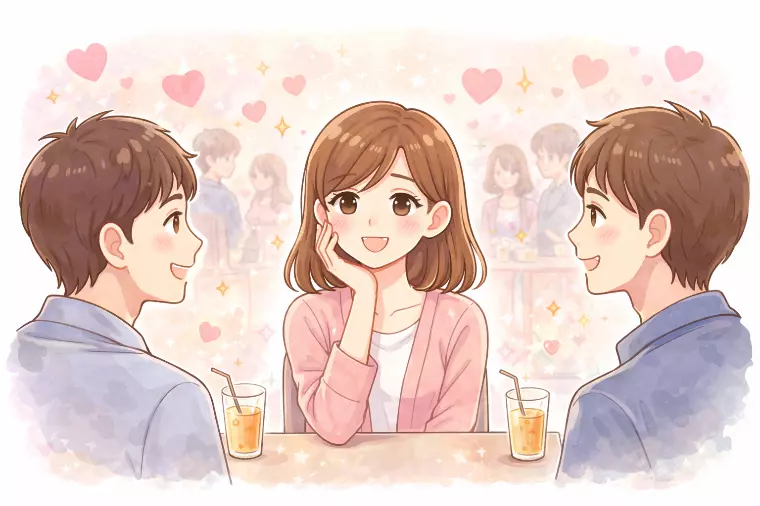 合コンや婚活パーティーでモテる女性の特徴5選