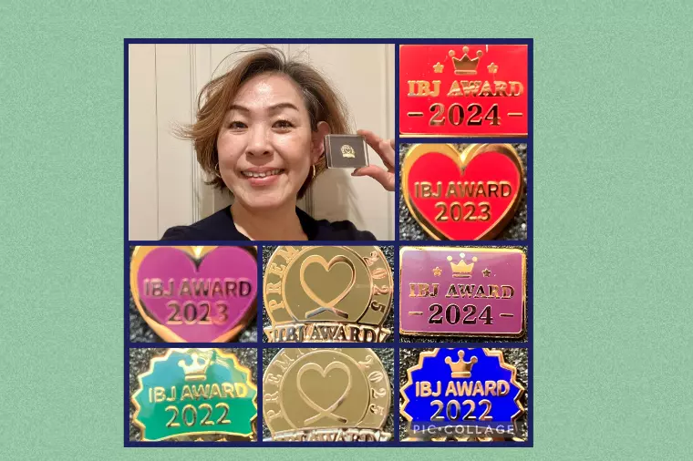 IBJ AWARDバッチも合計で8個🌟メダル連続受賞！