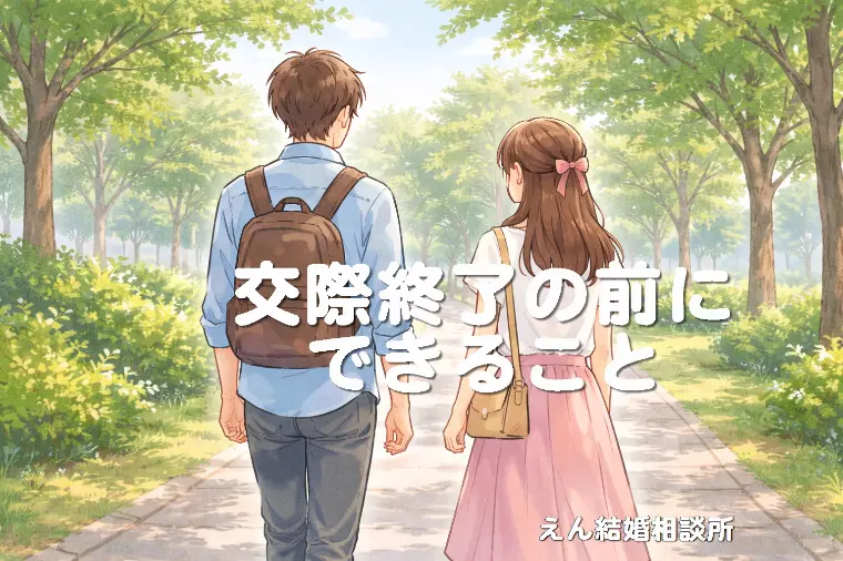 【交際終了の前にできること】