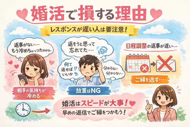 婚活で損をする理由