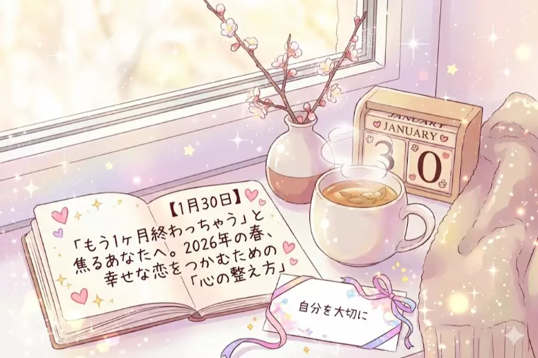 【1月30日】「もう1ヶ月終わっちゃう」と焦るあなたへ