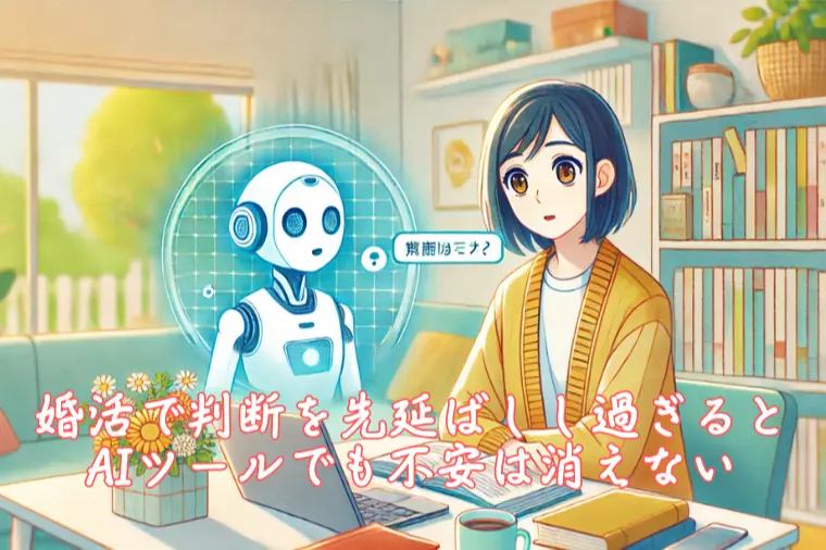 婚活で判断を先延ばしし過ぎるとAIツールでも不安は消えな