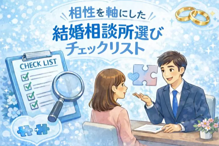 ゼクシィ終了～『相性』を軸にした相談所選びチェックリスト