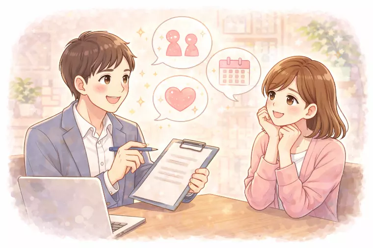 結婚相談所のカウンセラーって、実際なにをしてくれるの？