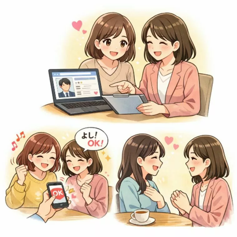 「一人ではできなかった」婚活の一歩