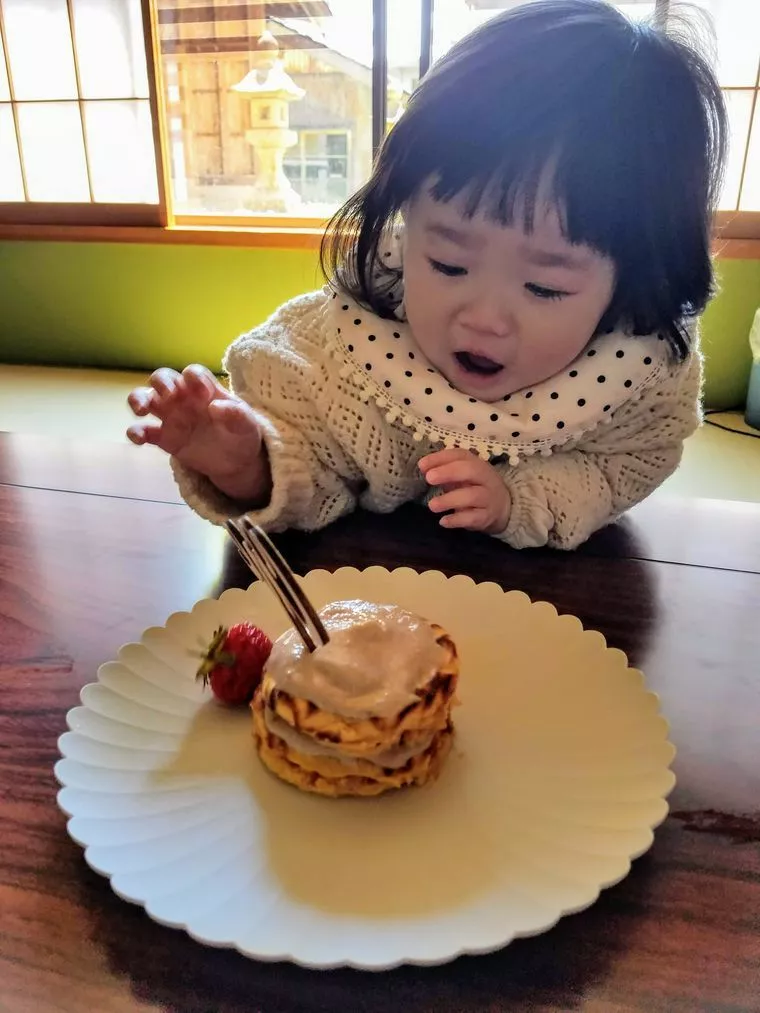 娘が今月で一歳になりました、妻には本当に感謝。