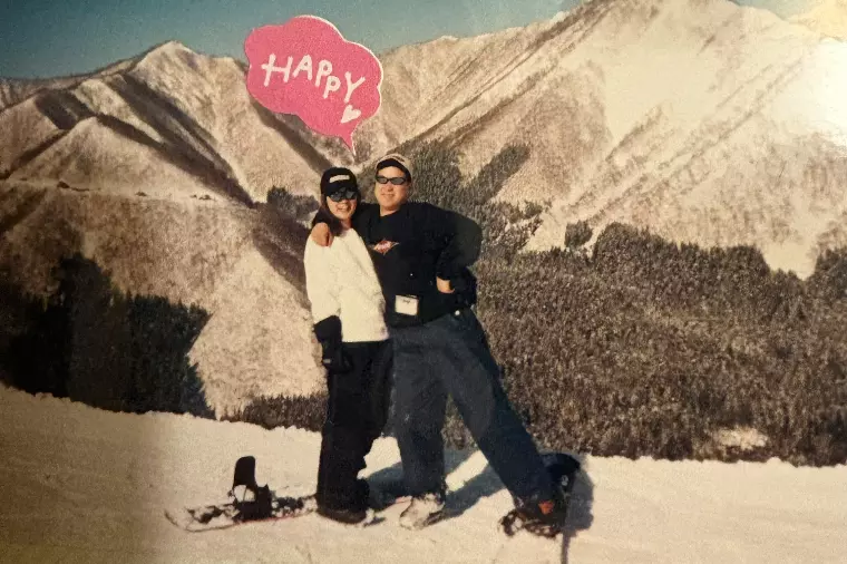 玄関マットの彼と私の結婚