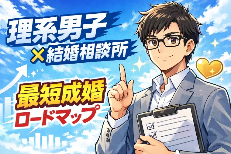 理系男子×結婚相談所｜データで導く最短成婚ロードマップ