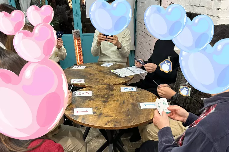 婚活パーティー開催・・のお手伝いしてきました