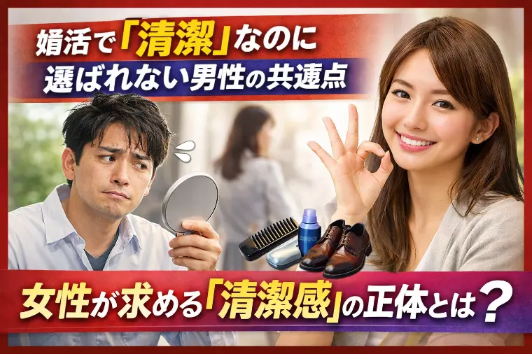 婚活で「清潔」なのに選ばれない男性の共通点。