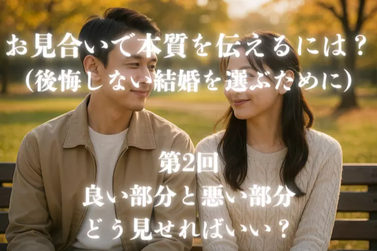 お見合いで本質を伝えるには？【第２回】