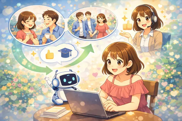 結婚相談所 ベイビーズ・ブレス　Baby's breath「好かれようとする婚活が裏目に出る瞬間をAI婚活で言語化」- 5