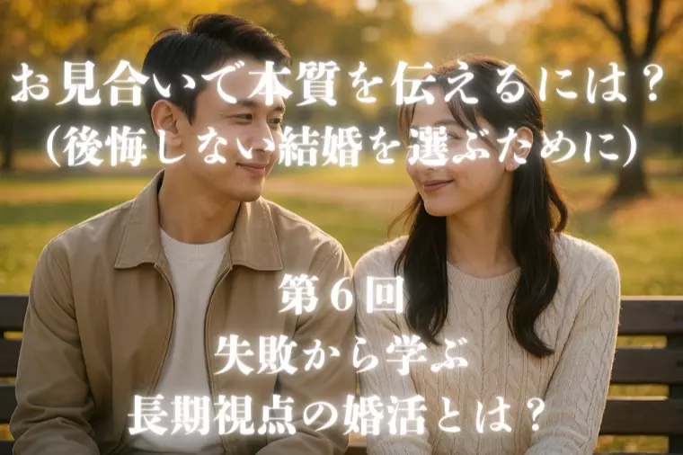 お見合いで本質を伝えるには？【第６回】