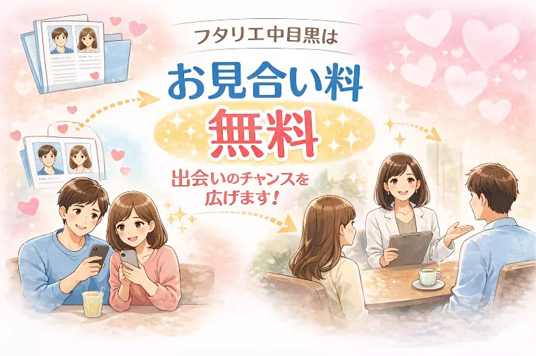 フタリエ中目黒がお見合い料をいただかない理由