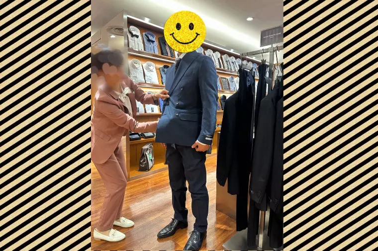 スーツ購入同行👔✨✨
