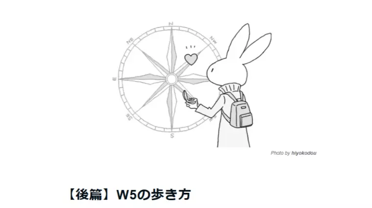 【後篇】W5の歩き方『契約～活動開始まで』