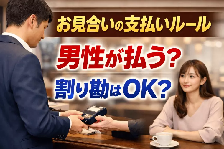 お見合いのお茶代はなぜ男性負担？