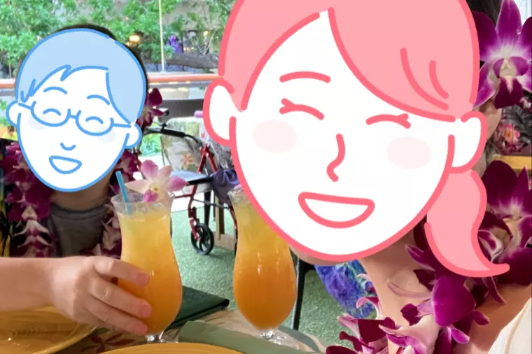 バリキャリ女性会員様から新婚旅行のお写真が届きました！