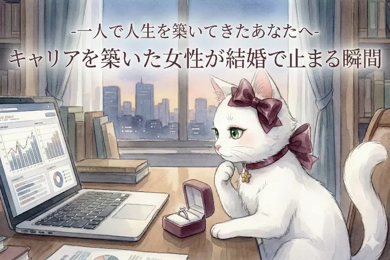 キャリアを築いた女性が結婚で止まる瞬間
