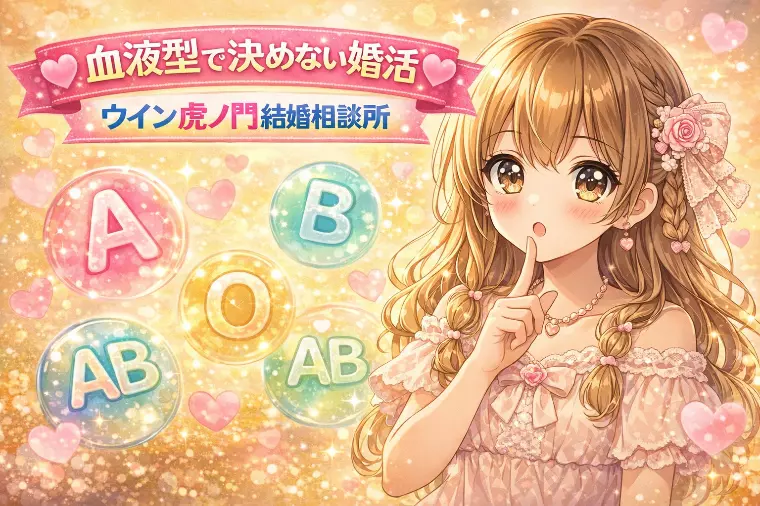 💗血液型で決めない婚活💗