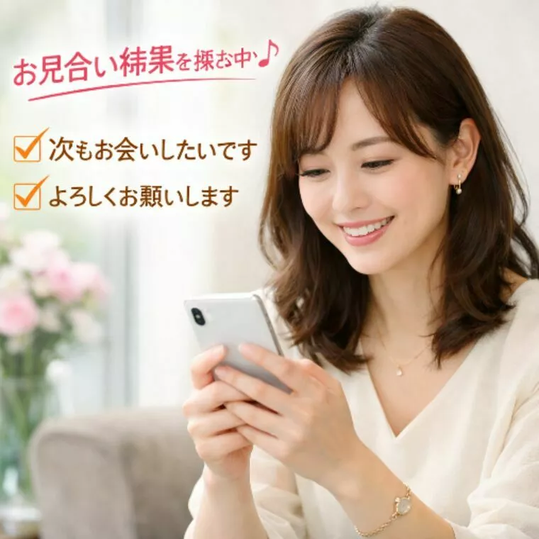 女性から先の交際希望は前向きで好印象です！