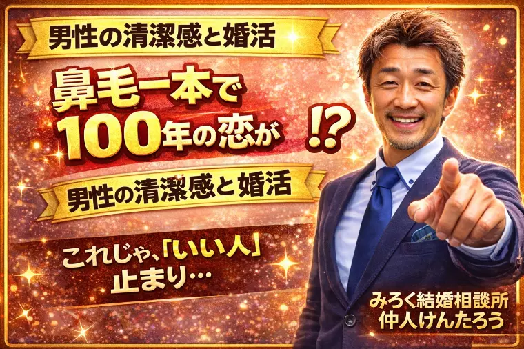 鼻毛一本でご縁が止まる？