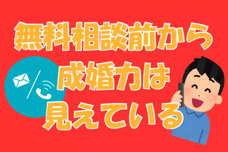 婚活力は問い合わせから