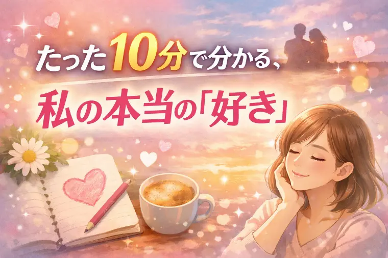 たった１０分で分かる、私の本当の『好き』