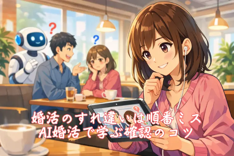 婚活のすれ違いは順番ミス、AI婚活で学ぶ確認のコツ