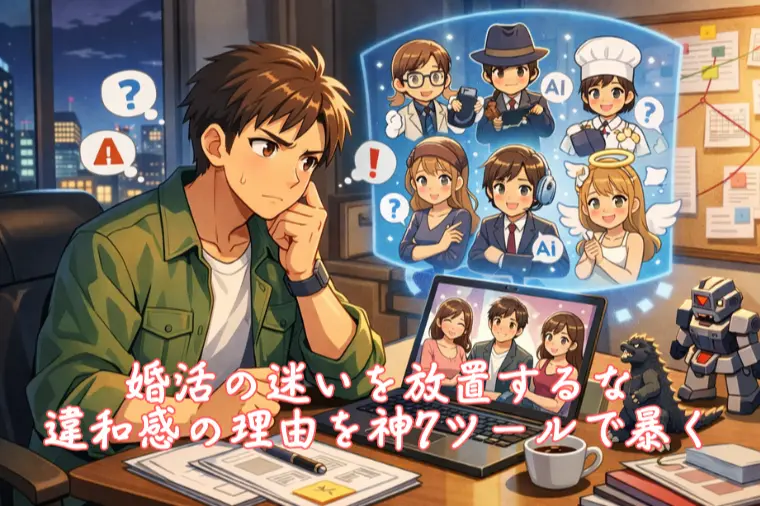 婚活の迷いを放置するな違和感の理由を神7ツールで暴く