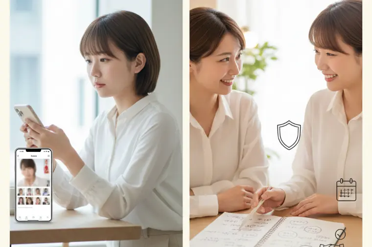 結婚相談所とマッチングアプリの決定的な違い