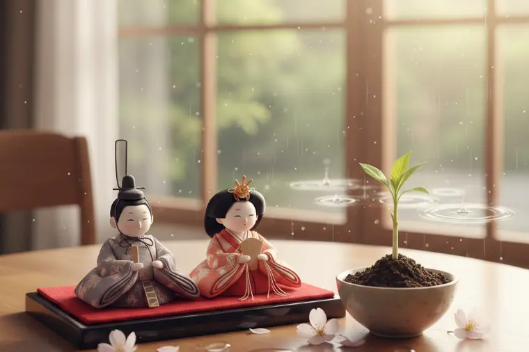 今日から「雨水」！