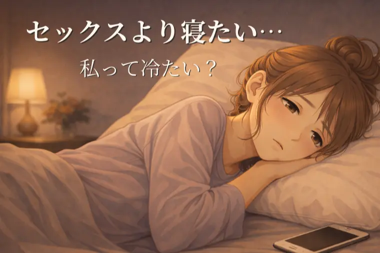 セックスより寝たいと思う私は冷たい？