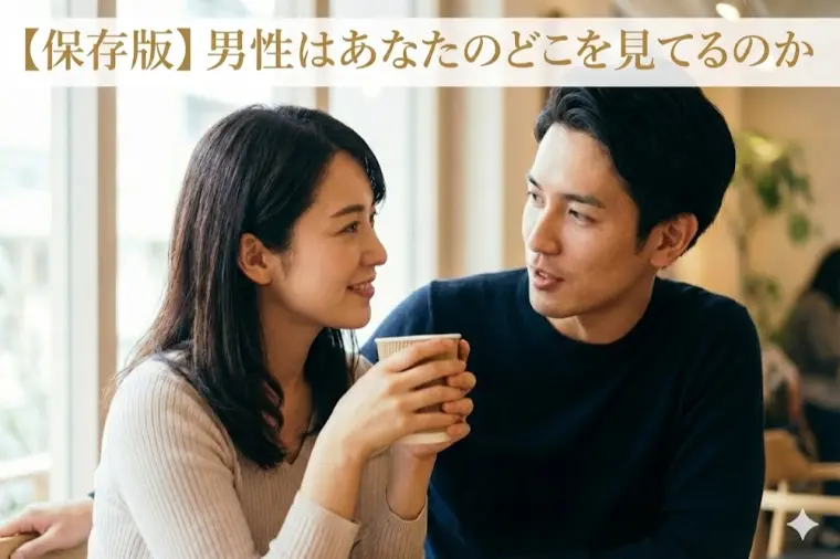 【保存版】男性はあなたのどこを見てるのか
