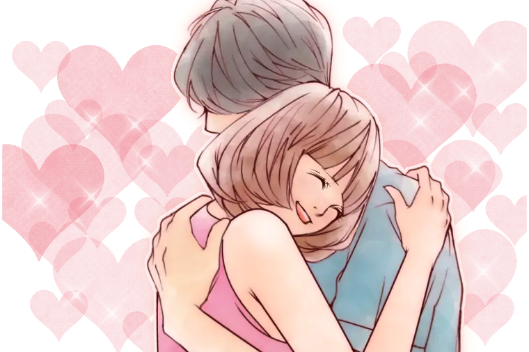 №1655　真剣交際中のハグ＆キス！