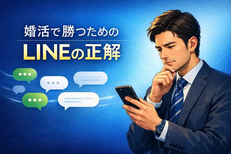 男性が婚活で勝つための『LINE』の正解～リズムが大事