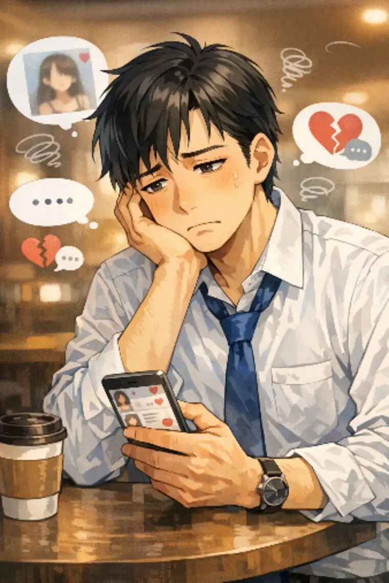 ３０代男性のあなた～マッチングアプリに疲れたあなたへ。