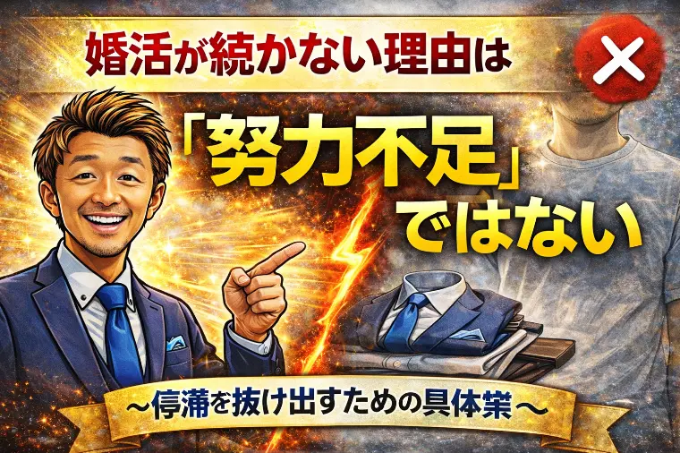 婚活が続かない理由は「努力不足」ではない