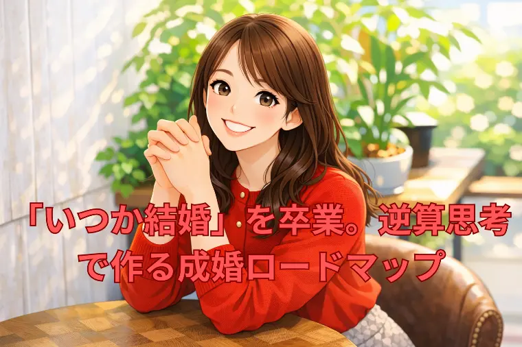 「いつか結婚」を卒業。逆算思考で作る成婚ロードマップ