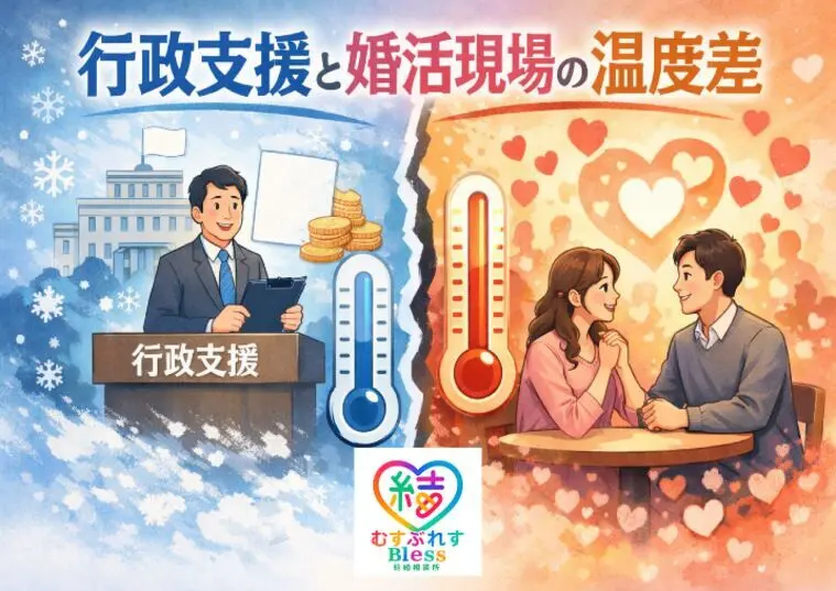 行政支援と婚活現場の温度差